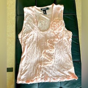 VINTAGE light peachy color Sleeveless Top